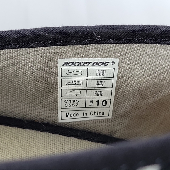 Rocket Dog Slip On Comfort Casual Shoes Womens Size 10 Black Gray C195 3557 - Picture 5 of 12